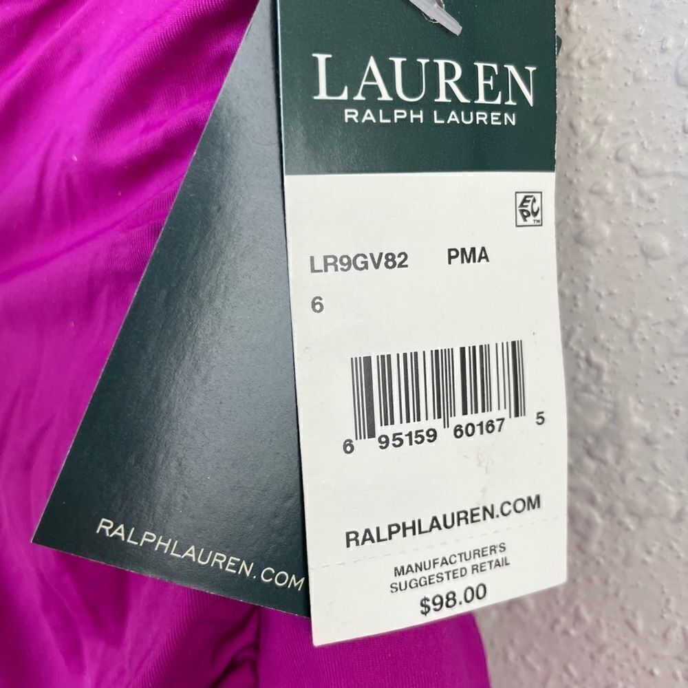 NWT Lauren Ralph Lauren Matching Tankini and Bottoms Size 6 - Picture 6 of 7